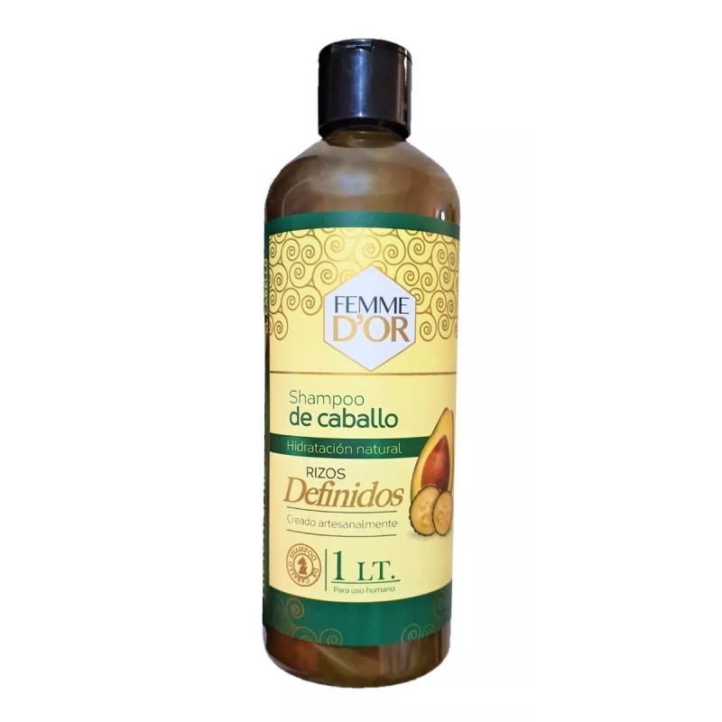 femme D'or Kit Shampoo Femme D'or 1lt + Definidor De