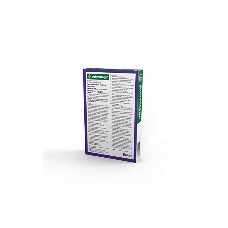 Advantage Spot On Flea Treatment 40 Small Cats Dogs and