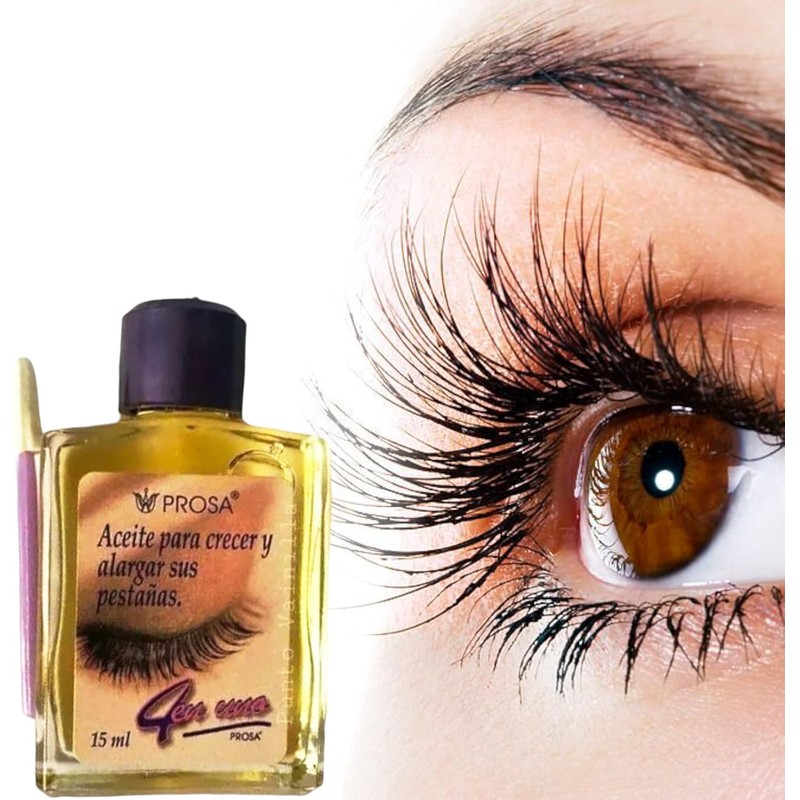 Aceite para Pestañas Crece y Alarga 4 en 1, 15