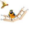Wooden Bird Ladder - Wooden Climbing Ladder for Parrots -
