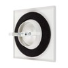 calimaero® TVQA 100 mm Exhaust Air Disc Valve Square Ventilation