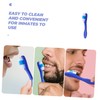 KOMBIUDA 10pcs Mini Toothbrushes Set Portable Prison Toothbrushes for Sensitive