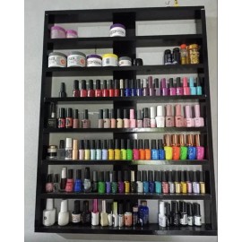 Esmaltero Exhibidor Maquillaje Repisa Multiuso Grande Stapa                                                                                           