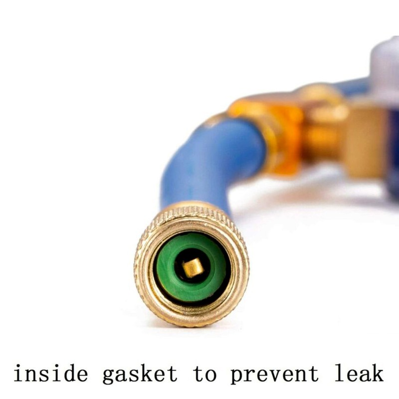 Piercing Tap Valve Kit R134a Charging Hose Can Tap with