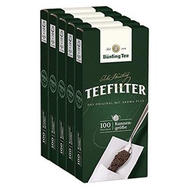 Bünting Tea Filter Jug Size Pack of 5 - Aroma Plus - 5 x 100 Pieces