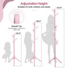Cozivolife Kid's Coat Rack Stand Beech Wood Clothes Tree, Height