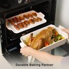 Dizada Large Casserole Dish with Lid, Deep 5.2-Qt (9"x13") 2-in-1