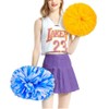 SHTGOI Pack of 4 Cheerleading Pompoms Cheerleader Pom Poms Hand