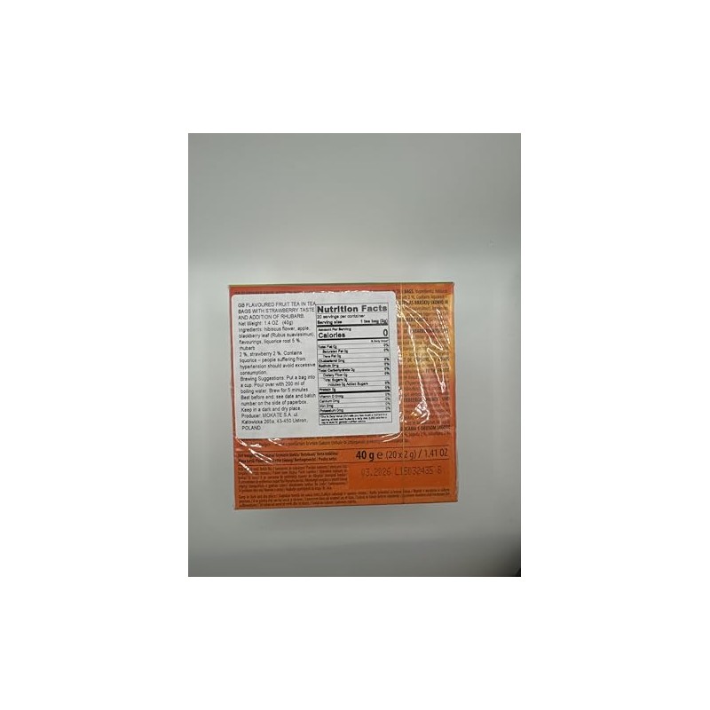 Loyd the Magic Experience Flavoured Fruit Tea Strawberry & Rhubarb