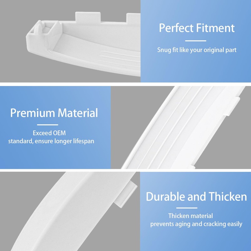 GUD27ESSMWW Dryer Door Handle Replacement for GE, Kenmore Clothes Laundry