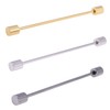 YYBONNIE 3PCS Men's Collar Bar Pins Shirts Tie Pins Necktie