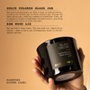 Hidden Label Black Orchid Scented Candle, 100% Cotton Lead-Free Wick,Sustainable