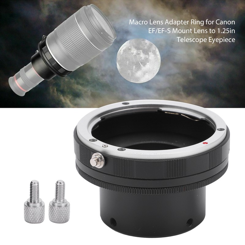 Macro Lens Adapter Ring for Canon EF EFS Mount Lens