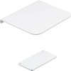 eSupply EEX-LAPT01WH Monitor Arm Reinforcement Plate, Anti-Scratch Clamp, Desk Protection,