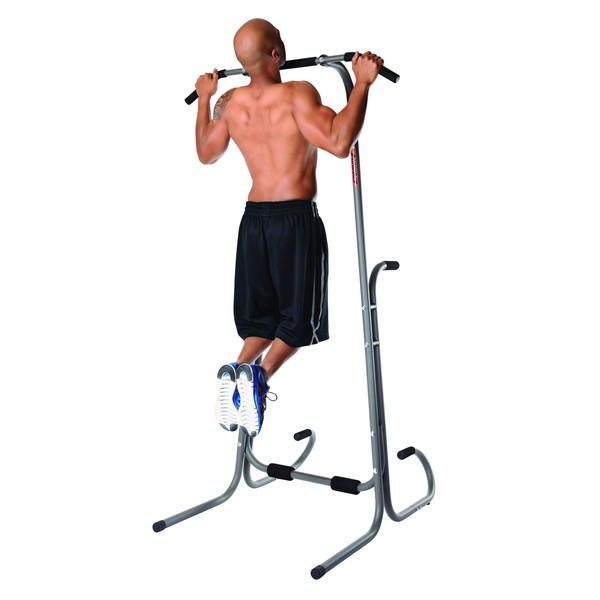 Stamina Power Tower 1690 Pull Up Bar Dip Station w/ Smart Workout App - Pull Up Tower & Dip Bar for Home Gym Functional Strength Training Workout Equipment