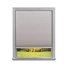 Redi Shade Easy Lift Trim-At-Home Cordless Cellular Blackout Fabric Shade (Fits Windows 19"-30"), 30 Inch x 64 Inch, Natural