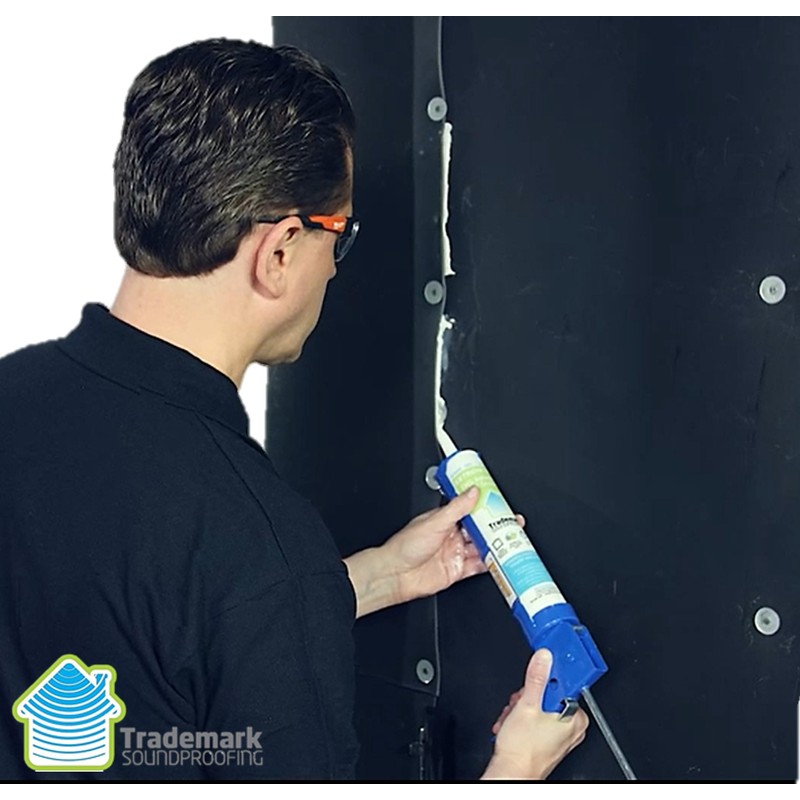 Glue for Mass Loaded Vinyl Installation, Extreme Grip Sealant, Soundproofing