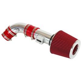Rtunes Racing Short Air Intake Airflow Induction Kit System with Filter Combo Compatible for 2007-2012 Altima Sedan and Coupe 2.5L (Red)