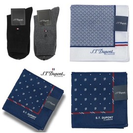 Dupont (신세계본점)26 S/S      순면 손수건  양말 4매세트    SE6SMA381009NY010NY301BKGY (Shinsegae Main Store) 26 S/S Cotton Handkerchief and Sock 4-Pack Set SE6SMA381009NY010NY301BKGY