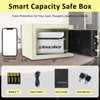 Voncabay Money Safe Box for Home with Sensor Light and