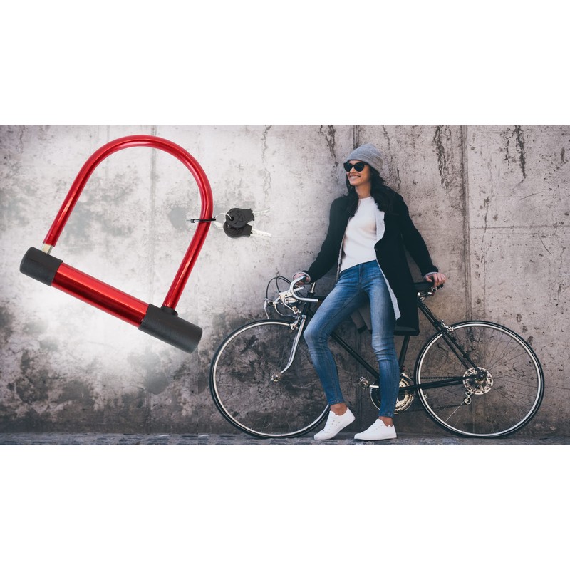 BISOMO U-Lock U-Lock 190 x 190 mm Security Lock Armoured