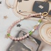 cioatu Cute Phone Wrist Strap Chic Beaded Cellphone Lanyard with