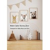 KIU DESIGNS Safari Nursery Wall Art, Wall Art Set of