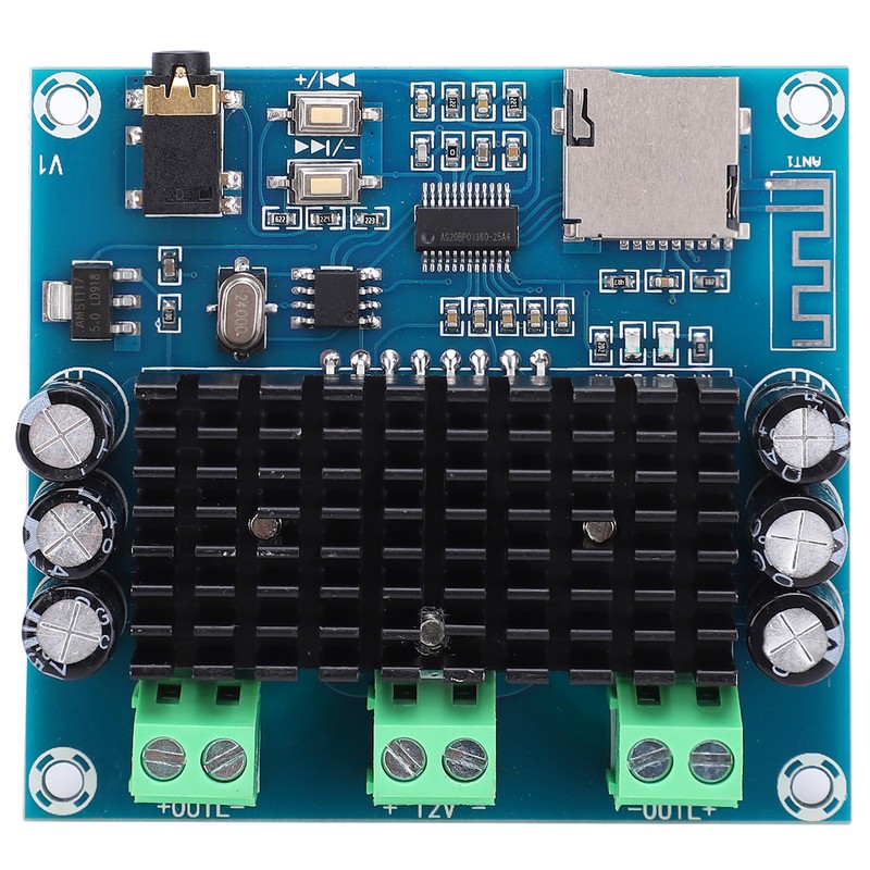 Power Amplifier Board Bluetooth 5.0 Digital 2 Channels Audio Module