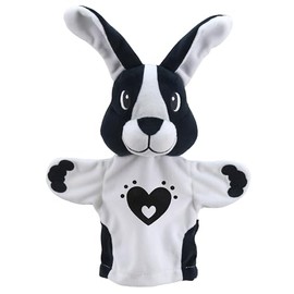 The Puppet Company - My First Puppet Black and White - Rabbit Hand Puppet - PC003804