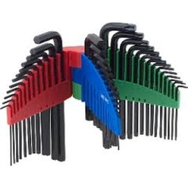 Titan  Titan 12739 39 Piece Long Arm Hex Key Set  Metric  SAE And Torx Set