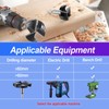 2-5/8"(66.7mm) Forstner Drill Bits,3-Cutter Tungsten Carbide Tipped Forstner Bit for