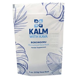 Kalm with Kava Borongoru Micronized Kava (4 oz)