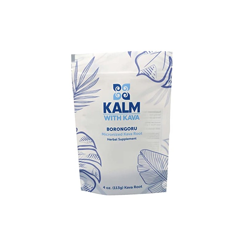 Kalm with Kava Borongoru Micronized Kava (4 oz)