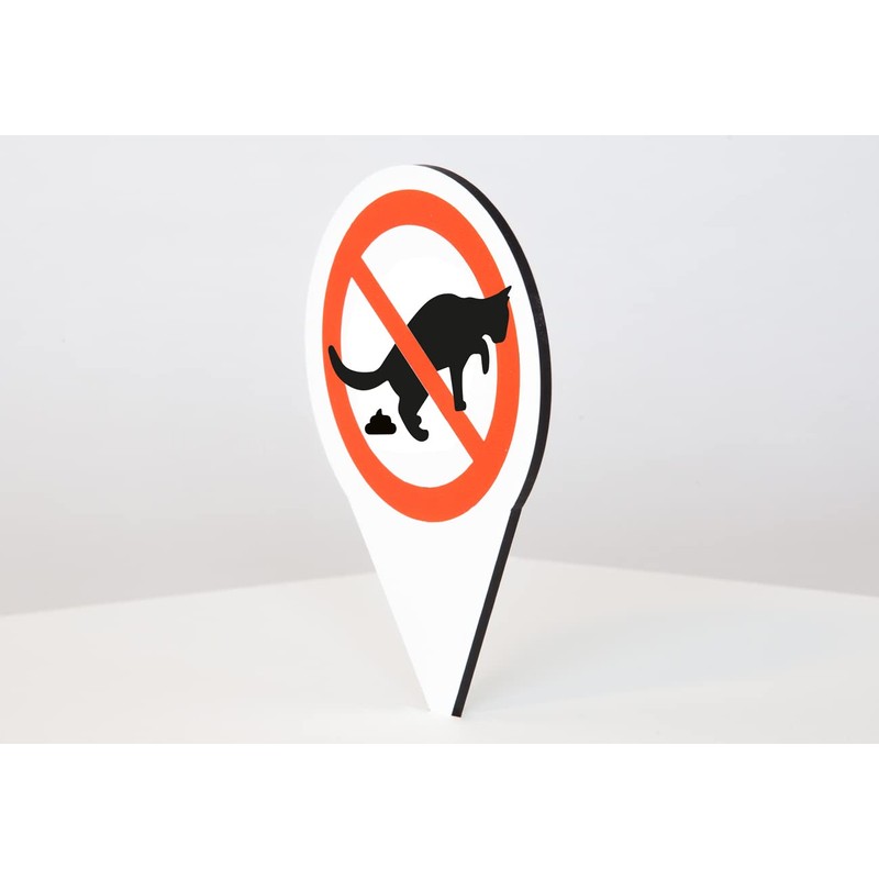 AllesKlaro® – High-Quality Plug-In Signs – No Cat Litter Box
