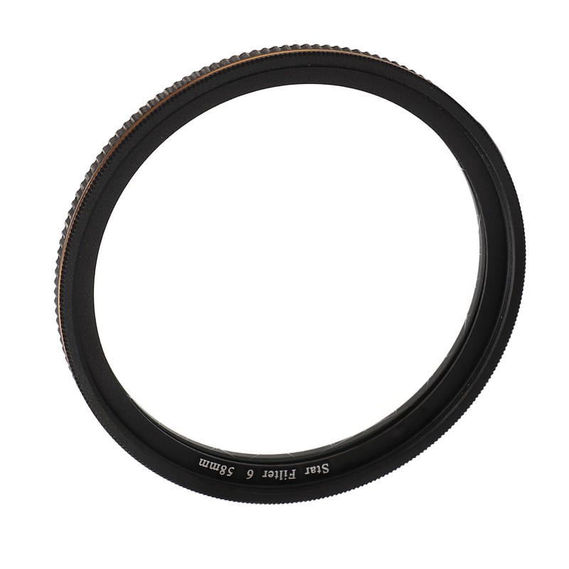 Star Filter 6 Line High Definition Coating Adjustable Cross Screen
