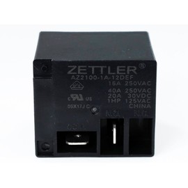 3X Zettler 12VDC Relay AZ2100-1A-12DEF 40A 250VAC Trane Fan Blower Motor E