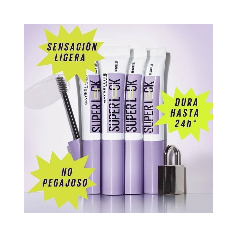 Gel de cejas Maybelline Superlock transparente7 g