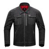 BORLENI Motorcycle Jacket Denim Breathable Reflective with Mesh CE Armor