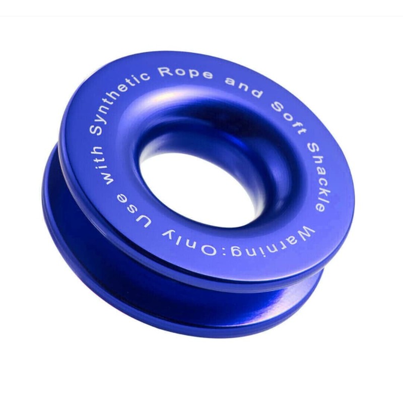 TOTMOX Car Winch Rope Train Snap Ring, 41000 lbs Breaking