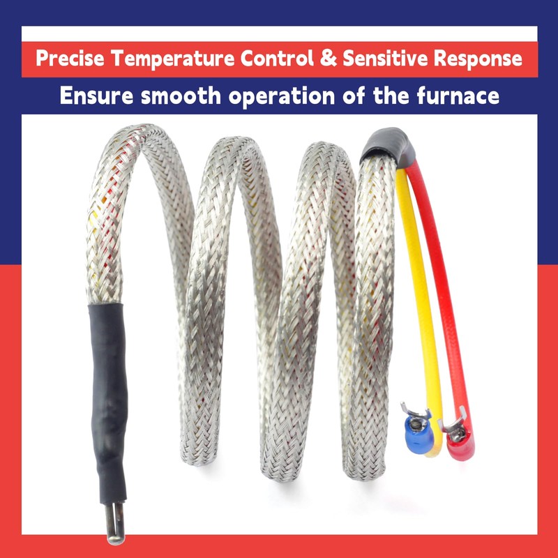 Dusledel 812-0210 Thermocouple Replacement for Quadrafire for Heatilator 800 1000