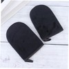 Abaodam 6 Piezas Guantes Autobronceadores Negros Esponja para Aplicación Uniforme