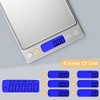 Diyife Pocket Scales with Tray 500g/0.01g, Digital Letter Scale, Milligram