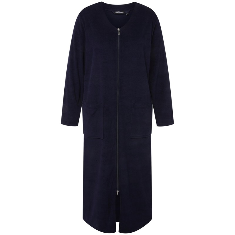 Ulla Popken Women's Bathrobe, midnight blue