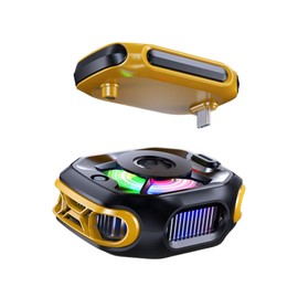 Phone Cooler | Cell Phone Cooling Fan | Digital Display Smart Magnetic Fast Radiator for Women Men Hot Weather Game Home Tablet Smartphones Travel