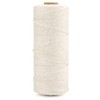 G2PLUS 200M Beige Gift String Twine, 1.0MM Cotton Wrapping Bakers