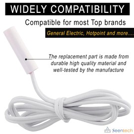 WR55X10025 Refrigerator Temperature Sensor by Seentech - Compatible with GE, Hotpoint Refrigerators & Freezers - Replaces AP3185407, 914093, AH304103, EA304103, PS304103 (Pack 1)