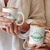 Pair of (55th) Emerald Anniversary (Mum + Dad) Novelty Gift
