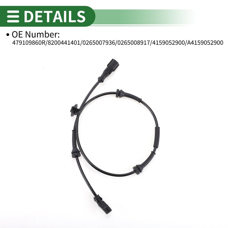 Motoforti ABS Wheel Speed Sensor ABS Sensor Anti-lock Braking System
