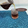 Non Slip Cup Mat Coffee Bean Design Desktop Bar Counter
