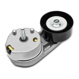 A-Premium Belt Tensioner Assembly with Pulley Compatible with Ford Escape, Fusion & Land Rover Range Rover, Range Rover Sport & Jaguar XF, XJ8, XJR, XK, XK8, XKR & Mazda Tribute & Lincoln & Mercury